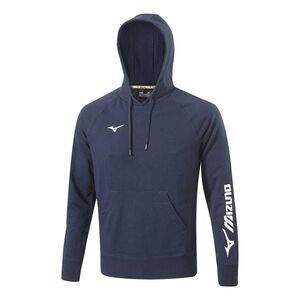 Mizuno Mens Terrycloth Hoodie / Navy